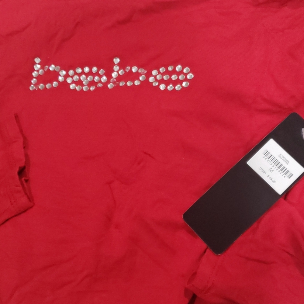 🆕️Bebe-women's red top-size M - Picture 3 of 5